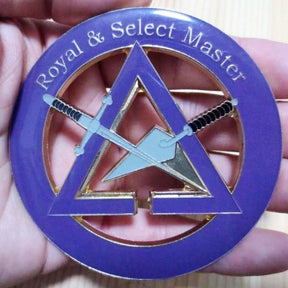 Royal & Select Masters English Regulation Car Emblem - Medallion - Bricks Masons