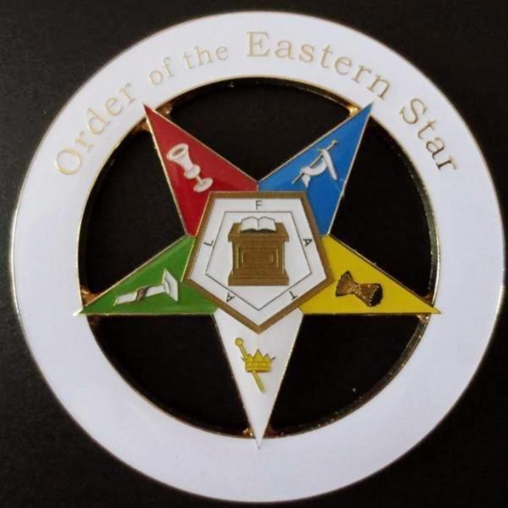OES Car Emblem - Medallion - Bricks Masons