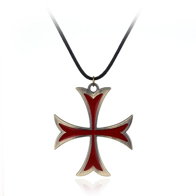 Knights Templar Commandery Necklace - Iron Cross | Bricks Masons