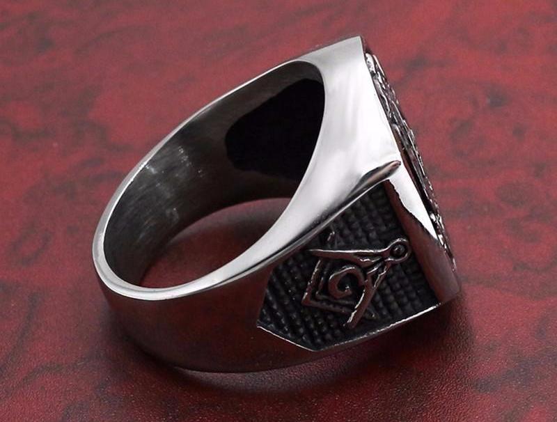 32nd Degree Scottish Rite Ring - Silver - Bricks Masons