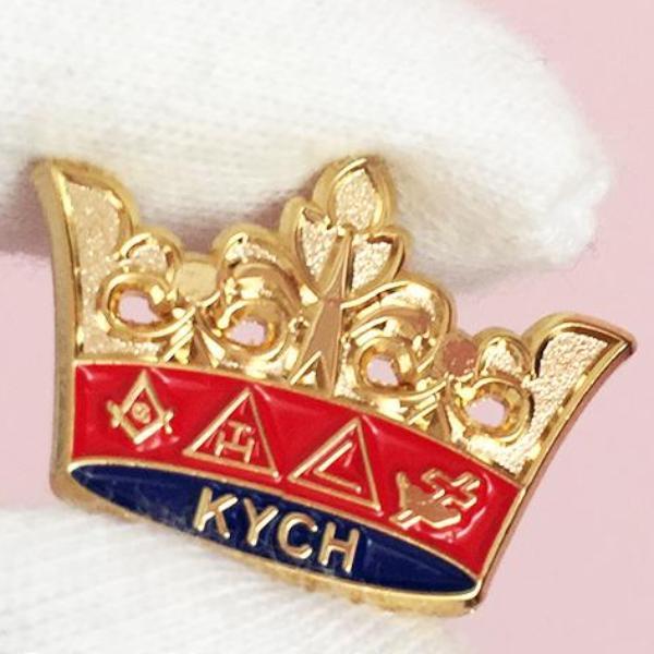 Masonic KYCH Knight Commander Court of Honor Lapel Pin - Bricks Masons