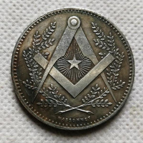 French Masonic : Mont Sinai Coin - Bricks Masons