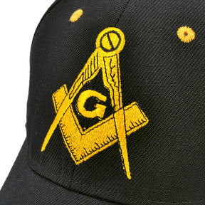 Embroidery Masonic Baseball Cap - Bricks Masons