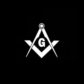 Masonic Compass Square G Decal Sticker - Bricks Masons