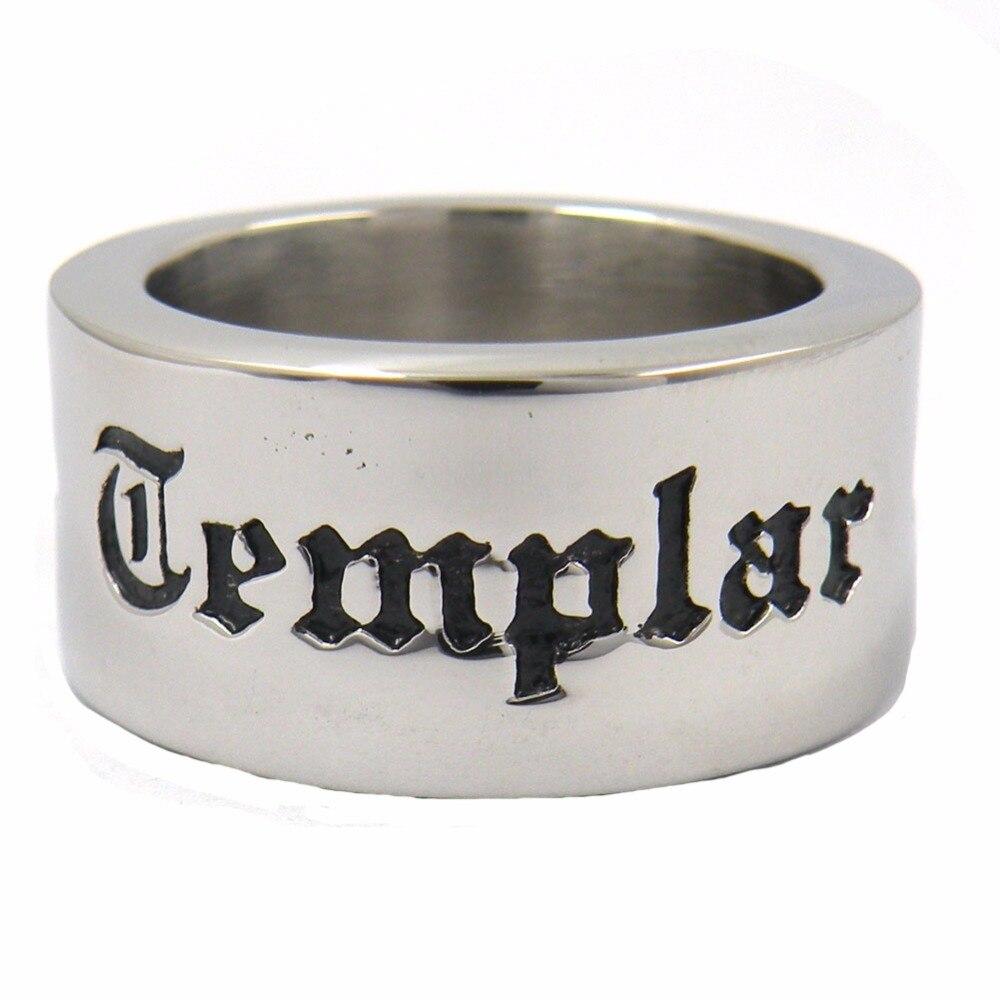 Knights Templar Cross Silver Ring - Bricks Masons