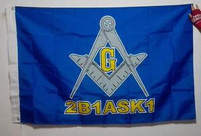 2B1ASK1 Masonic Flag - Bricks Masons