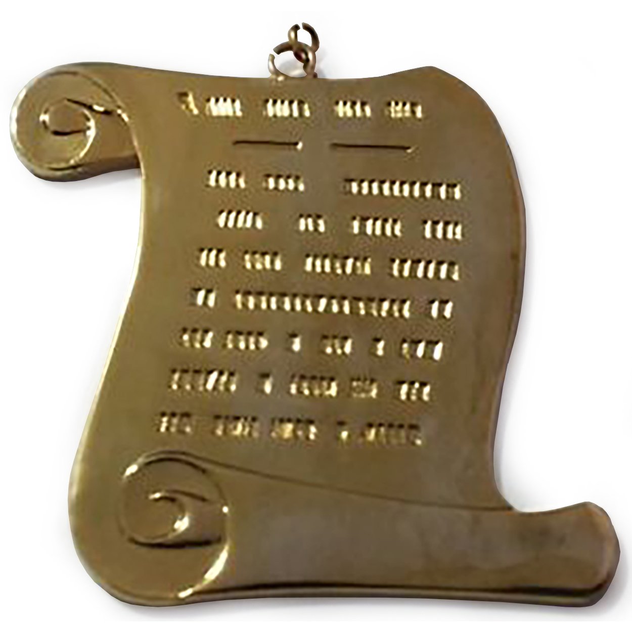 Masonic Gold Regalia Collar Jewel - Orator - Bricks Masons