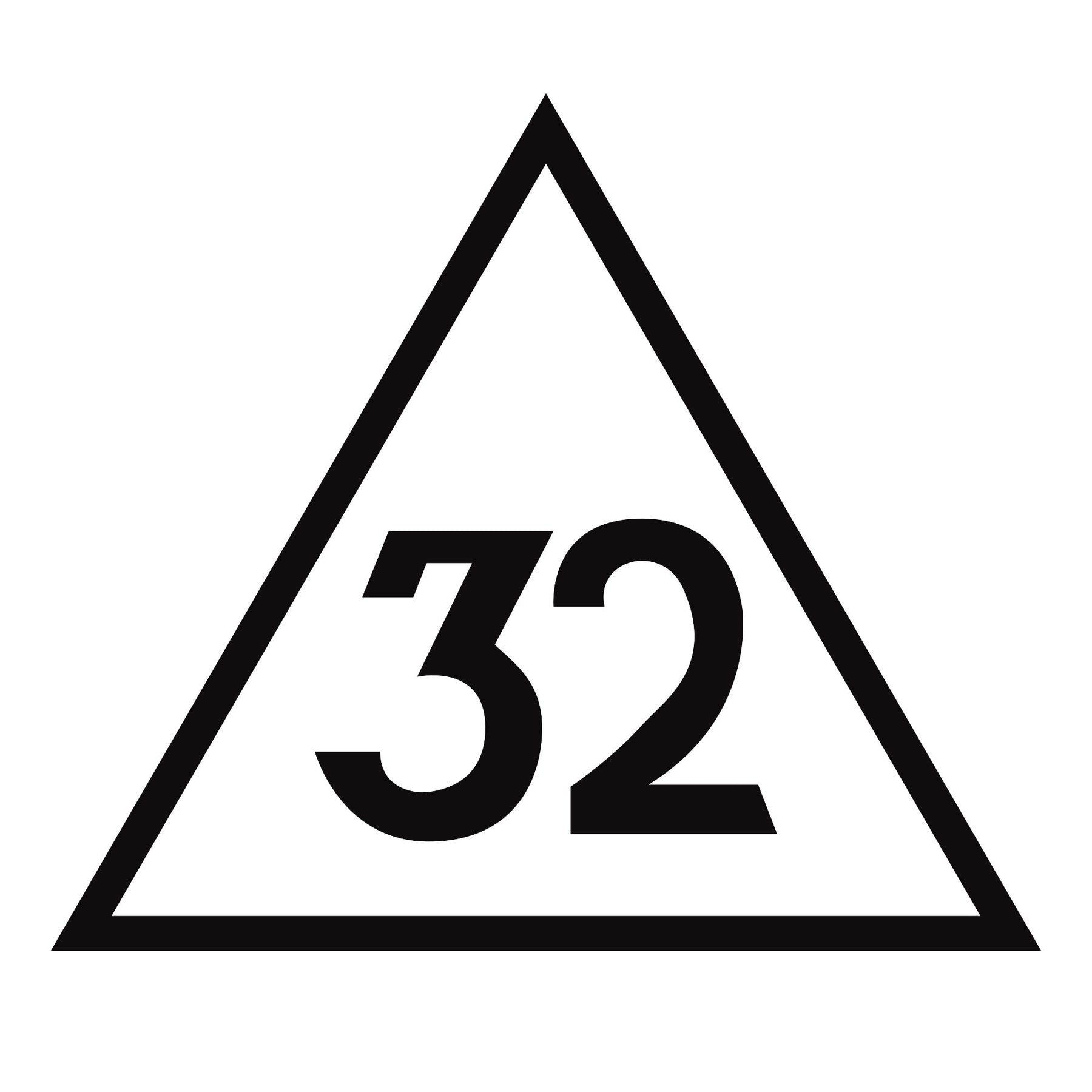 32nd Degree Scottish Rite Pen Holder - Black & Brown Leather - Bricks Masons