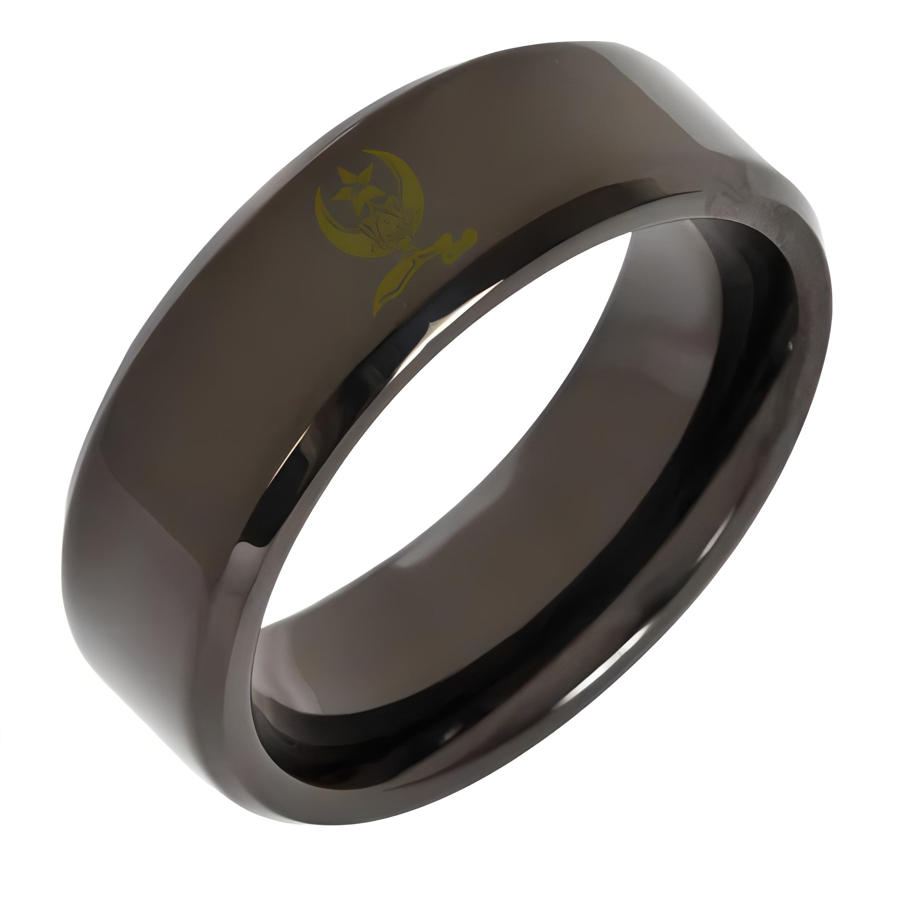 Shriners Ring - Tungsten Carbide - Bricks Masons