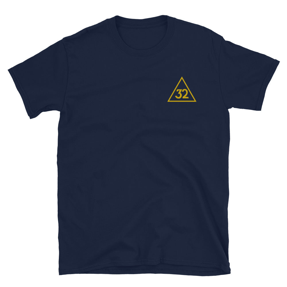 32nd Degree Scottish Rite T-Shirt - Various Colors - Bricks Masons