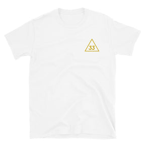 33rd Degree Scottish Rite T-Shirt - Various Colors - Bricks Masons